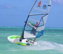 Jem Hall Tobago, Caribbean Windsurfing Clinic.